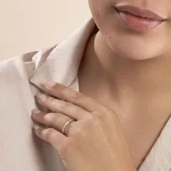 Histoire D'Or Alliance Juliette Or Blanc Diamant -Boucles d'oreilles Bracelet Soldes B3AFBDW848 model0