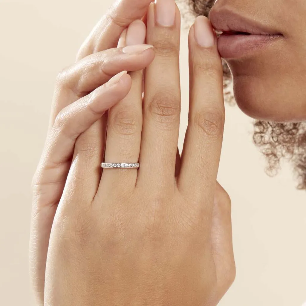 Histoire D'Or Alliance Davila Or Blanc Oxyde De Zirconium 7 Histoire D'Or Alliance Davila Or Blanc Oxyde De Zirconium – Image 5