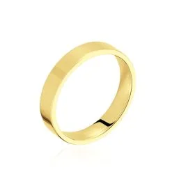 Histoire D'Or Alliance Or Jaune Gaaia Ruban Confort