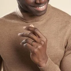 Histoire D'Or Alliance Camille Ruban Plat Or Rose -Boucles d'oreilles Bracelet Soldes B3AHRW0492 model0