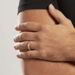 Histoire D'Or Alliance Sequana Ruban Plat Or Bicolore -Boucles d'oreilles Bracelet Soldes B3AM2W0311 model0