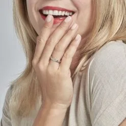 Histoire D'Or Alliance Clotilde Demi Jonc Classique Or Bicolore -Boucles d'oreilles Bracelet Soldes B3AM2W0645 model1