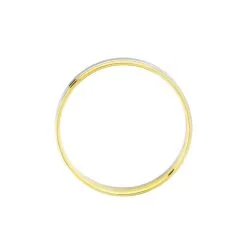 Histoire D'Or Alliance Juditha Ruban Plat Or Bicolore 9 Histoire D'Or Alliance Juditha Ruban Plat Or Bicolore -Boucles d'oreilles Bracelet Soldes B3AM2W0764 view2