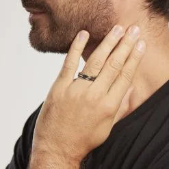 Histoire D'Or Alliance Aquilon Ruban Plat Or Blanc -Boucles d'oreilles Bracelet Soldes B3AMBW00YD model0