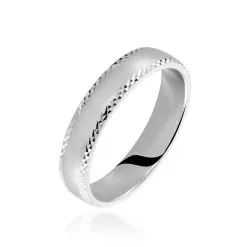 Histoire D'Or Alliance Apheleia Or Blanc