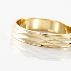 Histoire D'Or Alliance Hemera Facetee Ruban Plat Or Jaune -Boucles d'oreilles Bracelet Soldes B3AMJW00AD view3