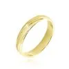 Histoire D'Or Alliance Eros Brossee Ruban Plat Or Jaune
