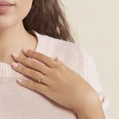 Histoire D'Or Alliance Massina Demi Jonc Classique Or Jaune -Boucles d'oreilles Bracelet Soldes B3AMJW01MH model1