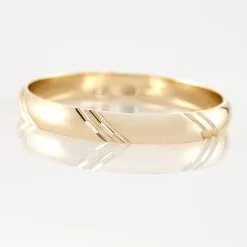 Histoire D'Or Alliance Massina Demi Jonc Classique Or Jaune -Boucles d'oreilles Bracelet Soldes B3AMJW01MH view3