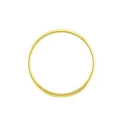 Histoire D'Or Alliance Beatrice Ruban Plat Or Jaune -Boucles d'oreilles Bracelet Soldes B3AMJW0608 view2