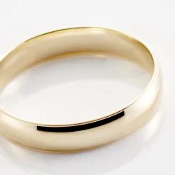 Histoire D'Or Alliance Sonia Demi Jonc Confort Or Jaune -Boucles d'oreilles Bracelet Soldes B3AMJW0643 view3