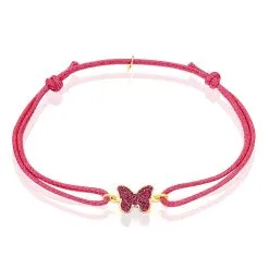 Histoire D'Or Bracelet Solena Papillon Or Jaune