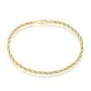 Histoire D'Or Bracelet Jerry Maille Corde Et Venitienne Or Bicolore -Boucles d'oreilles Bracelet Soldes B3BF2W0337 master