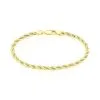 Histoire D'Or Bracelet Jerry Maille Corde Et Venitienne Or Bicolore -Boucles d'oreilles Bracelet Soldes B3BF2W0339 master