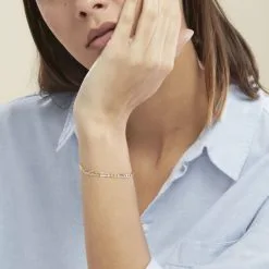 Histoire D'Or Bracelet Jenaelle Or Bicolore -Boucles d'oreilles Bracelet Soldes B3BF2W0376 model0