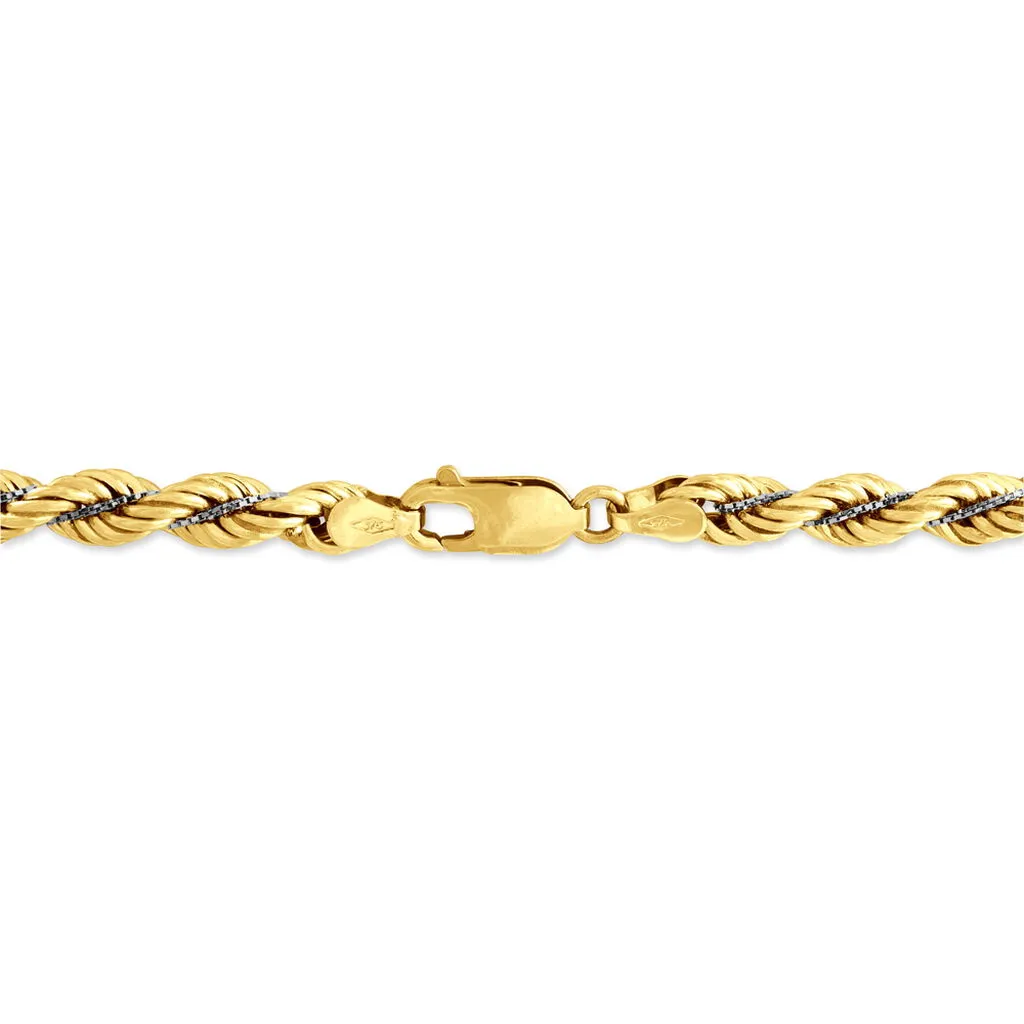 Histoire D'Or Bracelet Jerry Maille Corde Et Venitienne Or Bicolore 5 Histoire D'Or Bracelet Jerry Maille Corde Et Venitienne Or Bicolore – Image 3