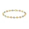 Histoire D'Or Bracelet Dami Maille Grain De Cafe Or Tricolore -Boucles d'oreilles Bracelet Soldes B3BF3W0314 master