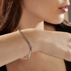 Histoire D'Or Bracelet Mame-diarra Or Blanc -Boucles d'oreilles Bracelet Soldes B3BFBW0297 model1