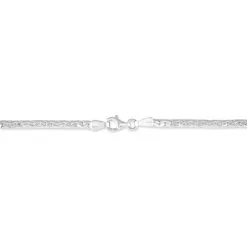 Histoire D'Or Bracelet Ivy Maille Haricot Or Blanc -Boucles d'oreilles Bracelet Soldes B3BFBW0303 view2