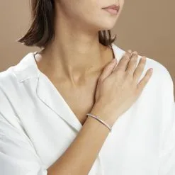Histoire D'Or Bracelet Jonc Alane Or Blanc Oxyde De Zirconium 10 Histoire D'Or Bracelet Jonc Alane Or Blanc Oxyde De Zirconium -Boucles d'oreilles Bracelet Soldes B3BFBZW179 model0