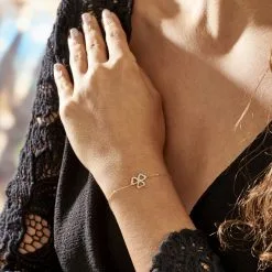 Histoire D'Or Bracelet Or Jaune Helisende Diamants -Boucles d'oreilles Bracelet Soldes B3BFJDW284 model0