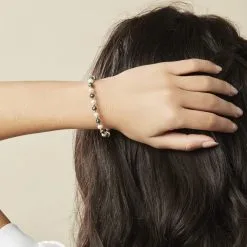 Histoire D'Or Bracelet Merisa Or Jaune Perle De Culture -Boucles d'oreilles Bracelet Soldes B3BFJUD014 model1