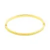 Histoire D'Or Bracelet Jonc Capucina Grec Or Jaune -Boucles d'oreilles Bracelet Soldes B3BFJW008P master