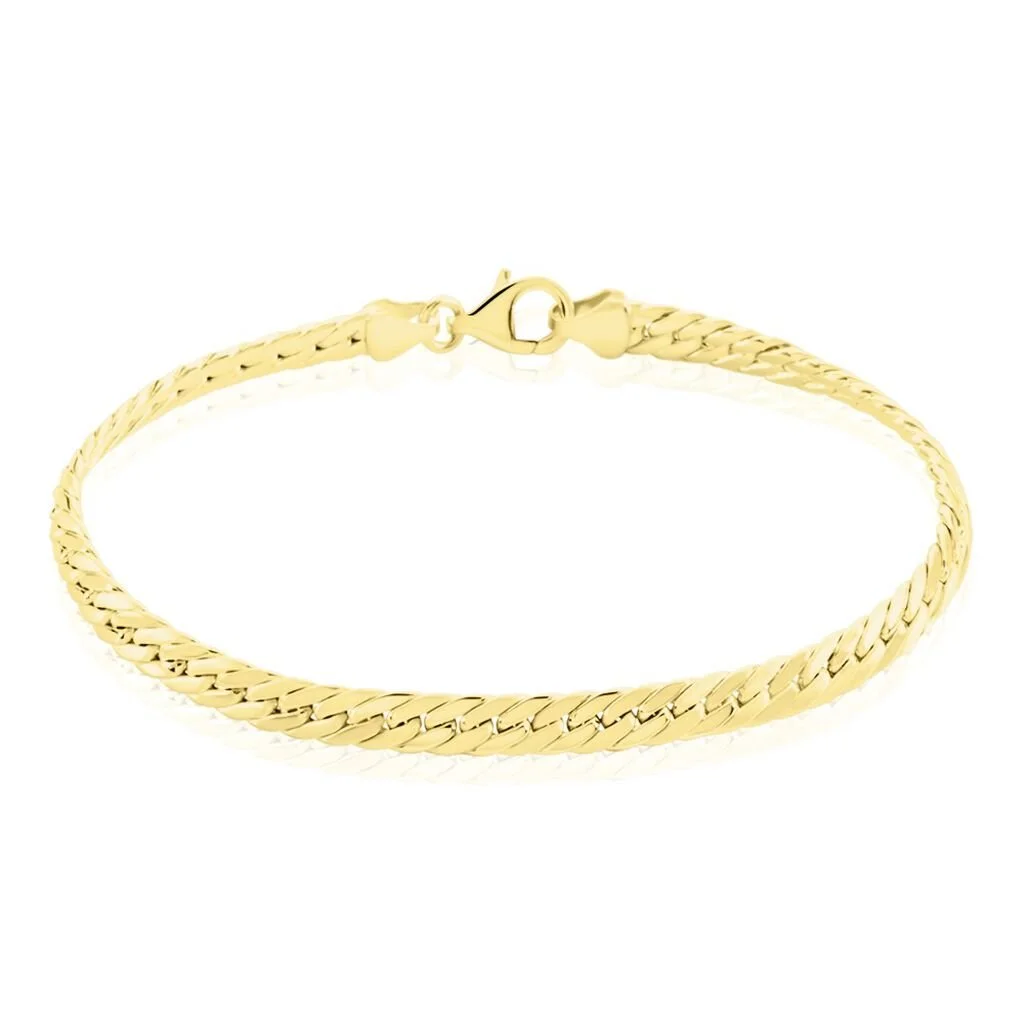 Histoire D'Or Bracelet Or Jaune Izel Maille Anglaise 3 Histoire D'Or Bracelet Or Jaune Izel Maille Anglaise