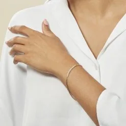 Histoire D'Or Bracelet Housnati Or Jaune -Boucles d'oreilles Bracelet Soldes B3BFJW0507 model0