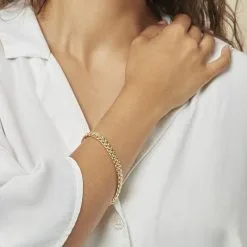 Histoire D'Or Bracelet Lylouae Or Jaune -Boucles d'oreilles Bracelet Soldes B3BFJW0513 model0 1