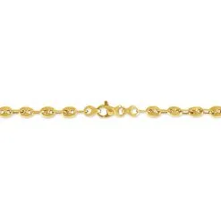 Histoire D'Or Bracelet Dami Maille Grain De Cafe Or Jaune -Boucles d'oreilles Bracelet Soldes B3BFJW0799 view2