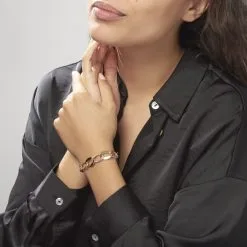 Histoire D'Or Bracelet Maille Or Jaune -Boucles d'oreilles Bracelet Soldes B3BFJW0801 model0