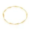 Histoire D'Or Bracelet Jonc Anaisaae Torsade Or Jaune -Boucles d'oreilles Bracelet Soldes B3BFJW0806 master