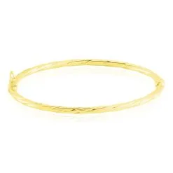 Histoire D'Or Bracelet Jonc Anaisaae Torsade Or Jaune