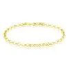 Histoire D'Or Bracelet Jodie Maille Jaseron Or Jaune
