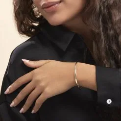 Histoire D'Or Bracelet Jonc Cynthia Fil Flexible Or Jaune -Boucles d'oreilles Bracelet Soldes B3BFJW0978 model0