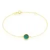 Histoire D'Or Bracelet Florica Or Jaune Malachite