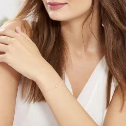 Histoire D'Or Bracelet Astralia Or Jaune Oxyde De Zirconium -Boucles d'oreilles Bracelet Soldes B3BFJZW136 model0