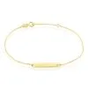 Histoire D'Or Bracelet Fania Message Or Jaune Oxyde De Zirconium -Boucles d'oreilles Bracelet Soldes B3BFJZW142 master
