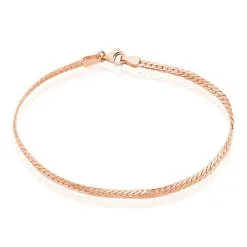 Histoire D'Or Bracelet Izel Maille Anglaise Or Rose