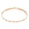 Histoire D'Or Bracelet Anaisaae Tresse Or Rose