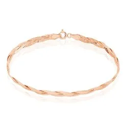 Histoire D'Or Bracelet Anaisaae Tresse Or Rose