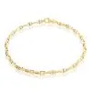 Histoire D'Or Bracelet Carlo Maille Marine Ronde Or Bicolore -Boucles d'oreilles Bracelet Soldes B3BH2W0007 master
