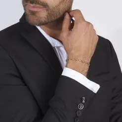 Histoire D'Or Bracelet Carlo Maille Marine Ronde Or Bicolore 9 Histoire D'Or Bracelet Carlo Maille Marine Ronde Or Bicolore -Boucles d'oreilles Bracelet Soldes B3BH2W0007 model0