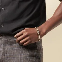 Histoire D'Or Bracelet Manoe Or Bicolore 12 Histoire D'Or Bracelet Manoe Or Bicolore -Boucles d'oreilles Bracelet Soldes B3BH2W0022 model1