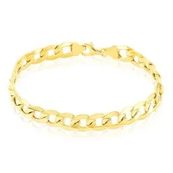 Histoire D'Or Bracelet Iris Maille Gourmette Or Jaune