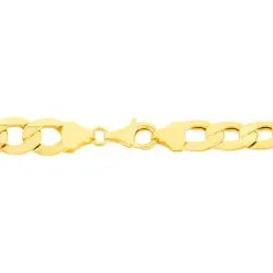 Histoire D'Or Bracelet Iris Maille Gourmette Or Jaune -Boucles d'oreilles Bracelet Soldes B3BHJW0128 view2