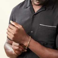 Histoire D'Or Bracelet Or Jaune Cameo -Boucles d'oreilles Bracelet Soldes B3BHJW0473 model2