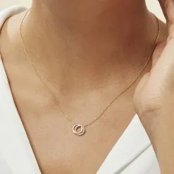 Histoire D'Or Collier Absolu Or Bicolore Diamant -Boucles d'oreilles Bracelet Soldes B3CF2DW191 model1