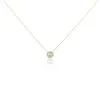 Histoire D'Or Collier Rosangela Or Bicolore Diamant Blanc